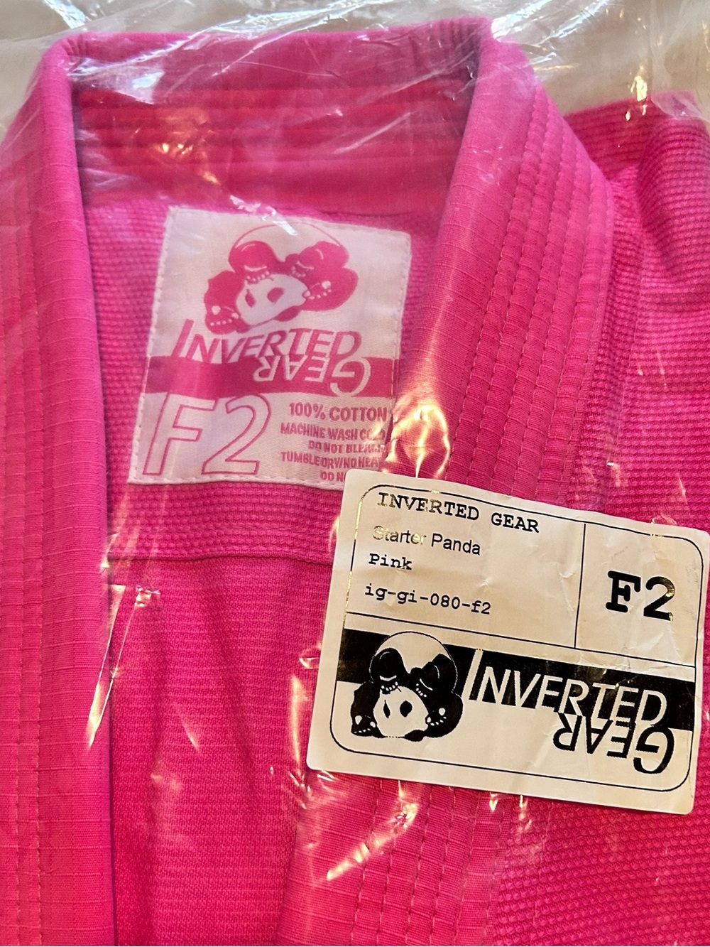 NEW Inverted Gear F2 Pink Gi Set